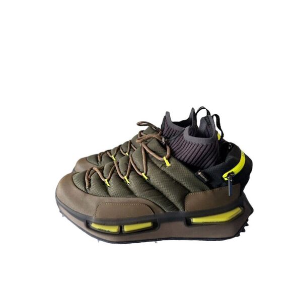 Moncler x Adidas NMD Runner - Sz 12 US Men Olive Night - Picture 2 of 10